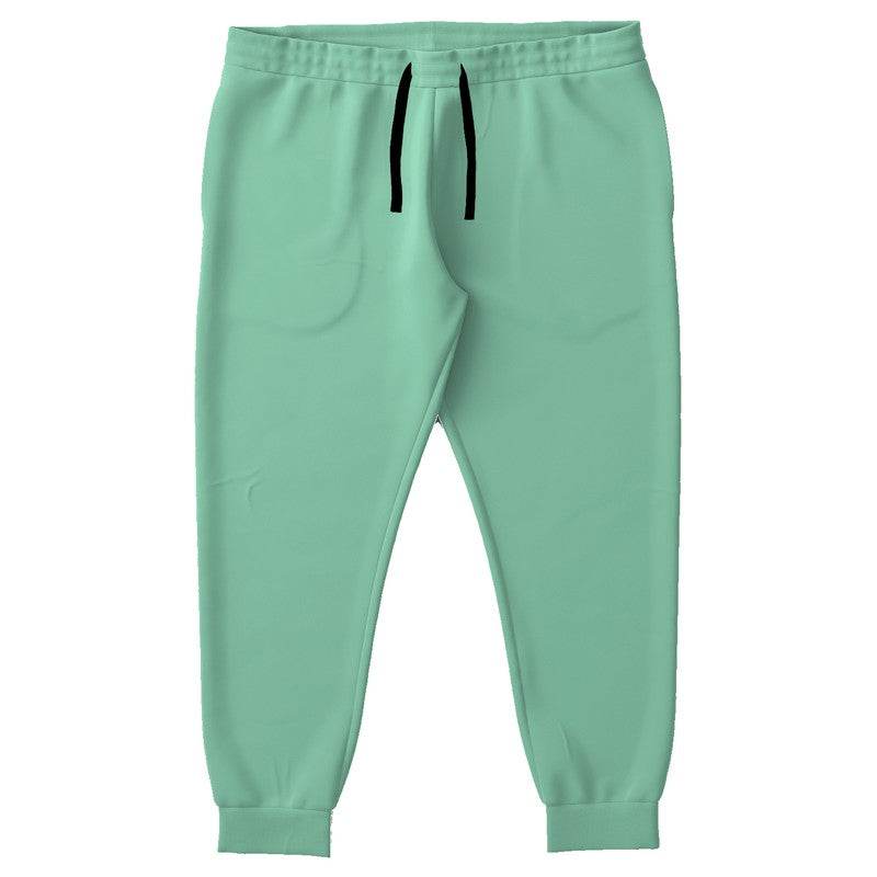 Aquamarine Blue Joggers PLUS (BGG2-ME-LI) - Front PLUS