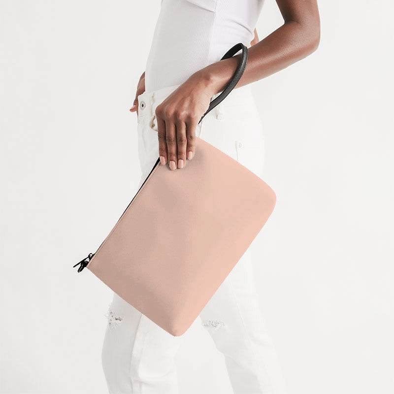 Arctic Orange Zip Pouch (OR2-FM-LI) - Side Holding