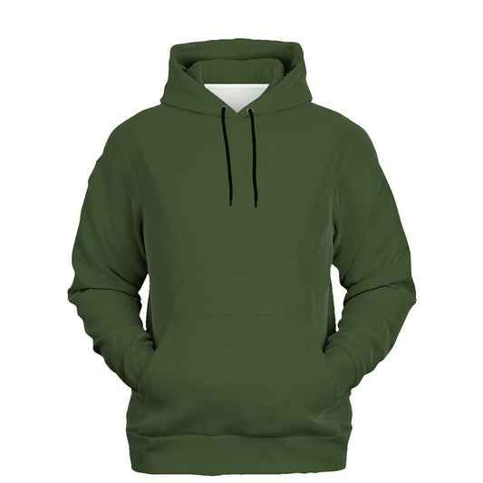 Army Green Hoodie (C30M0Y60K80) - Ghost Front