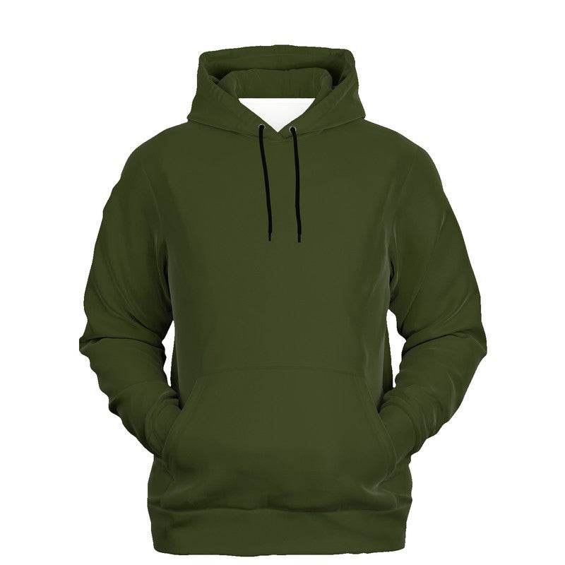 Army Green Hoodie (L-FM-DA) - Ghost Front