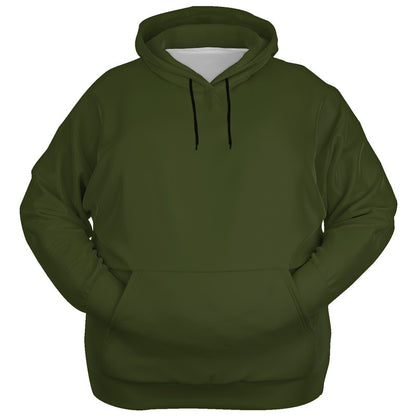 Army Green Hoodie PLUS (L-FM-DA) - Ghost Front PLUS