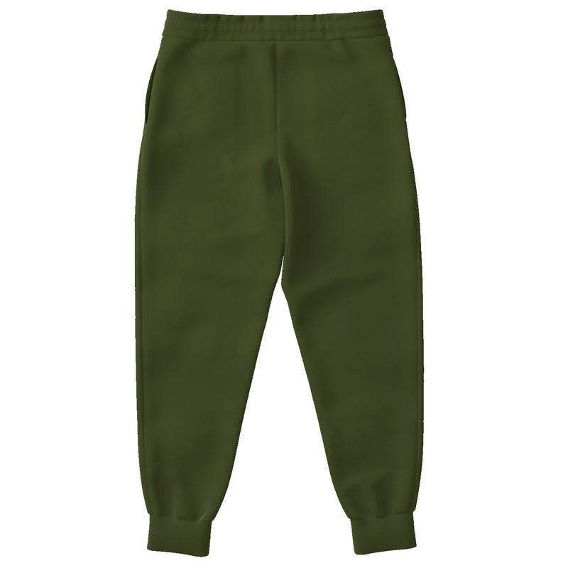 Army Green Joggers (L-FM-DA) - Back