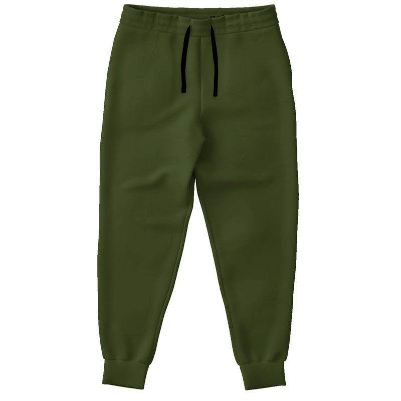 Army Green Joggers (L-FM-DA) - Front