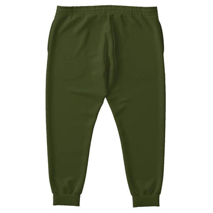 Army Green Joggers PLUS (L-FM-DA) - Back PLUS