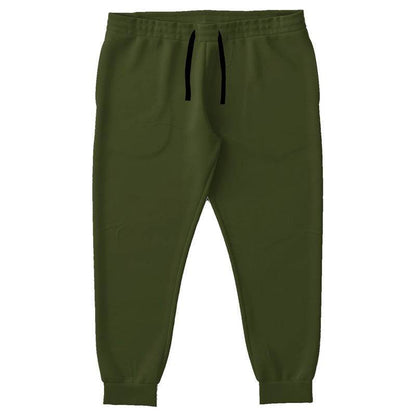 Army Green Joggers PLUS (L-FM-DA) - Front PLUS