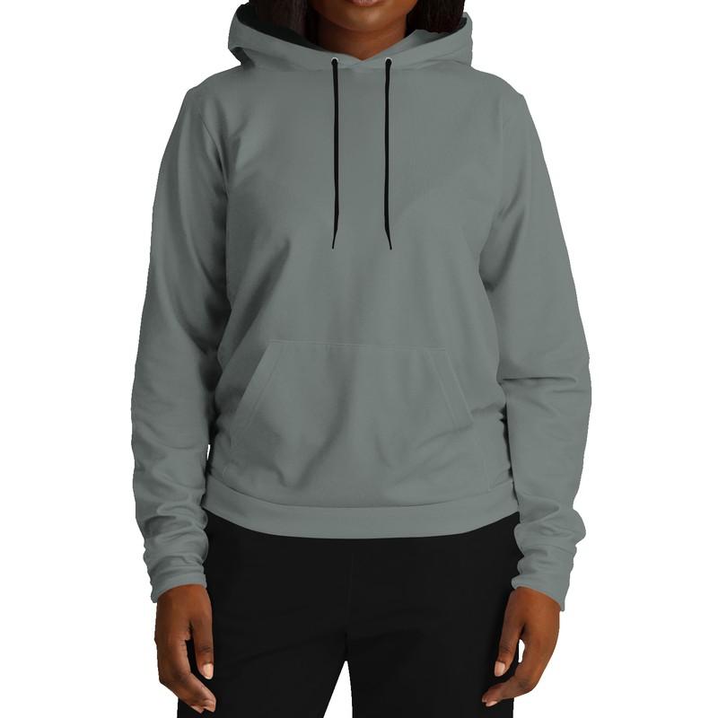 Ash Gray Hoodie (C10M0Y10K60) - Woman Front