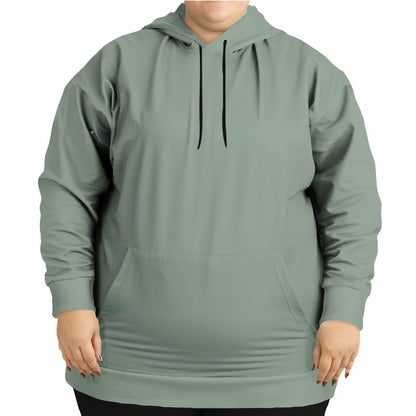 Ash Gray Hoodie PLUS (G-NE-ML) - Woman Front PLUS
