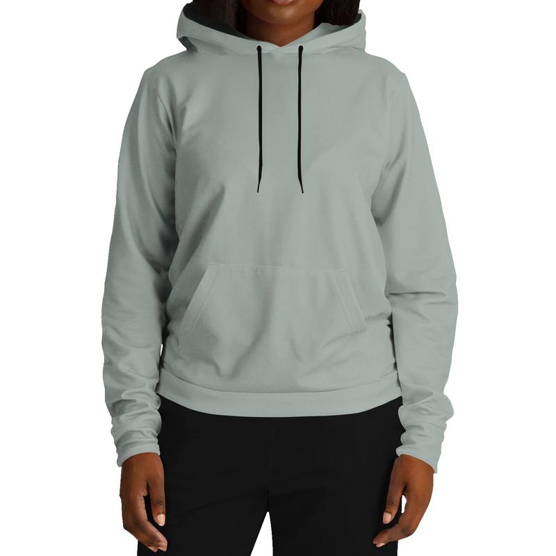 Ash Grey Hoodie (C10M0Y10K30) - Woman Front