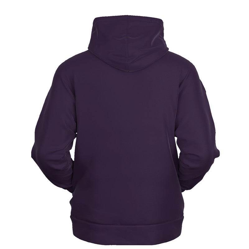 Aubergine Hoodie (MPU2-FM-DA) - Ghost Back