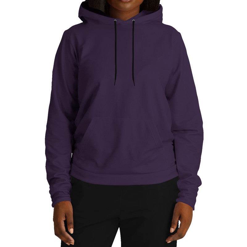 Aubergine Hoodie (MPU2-FM-DA) - Woman Front
