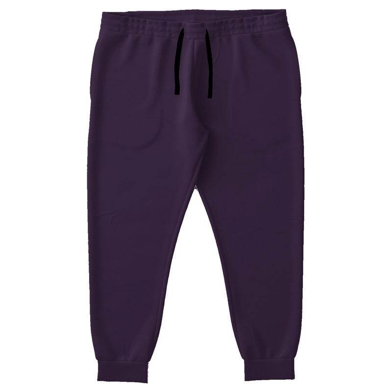 Aubergine Joggers PLUS (MPU2-FM-DA) - Front PLUS