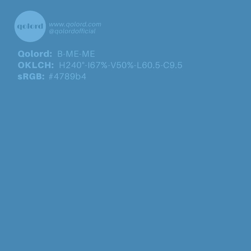 Medium Blue | B-ME-ME