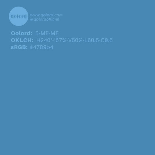 Medium Blue | B-ME-ME