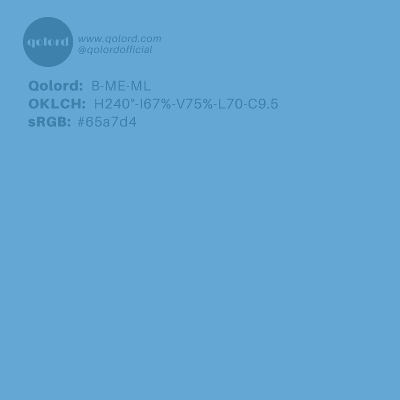 Medium-Light Medium Blue | B-ME-ML