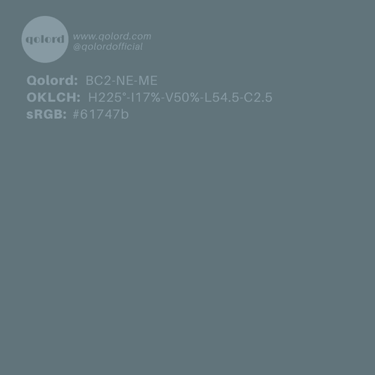 Medium Neutral Cyan | BC2-NE-ME