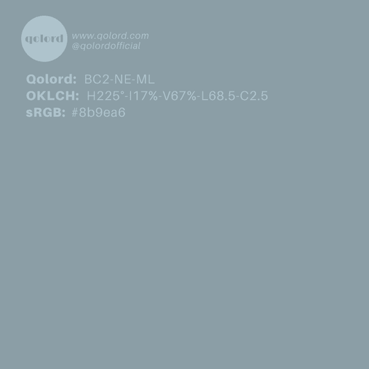 Medium-Light Neutral Cyan | BC2-NE-ML