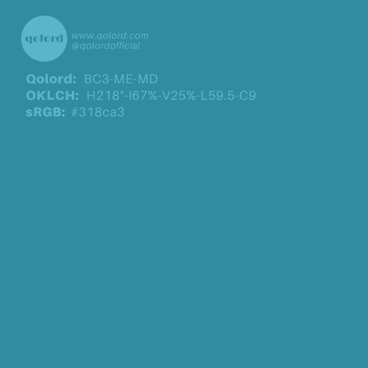 Medium-Dark Medium Cyan | BC3-ME-MD