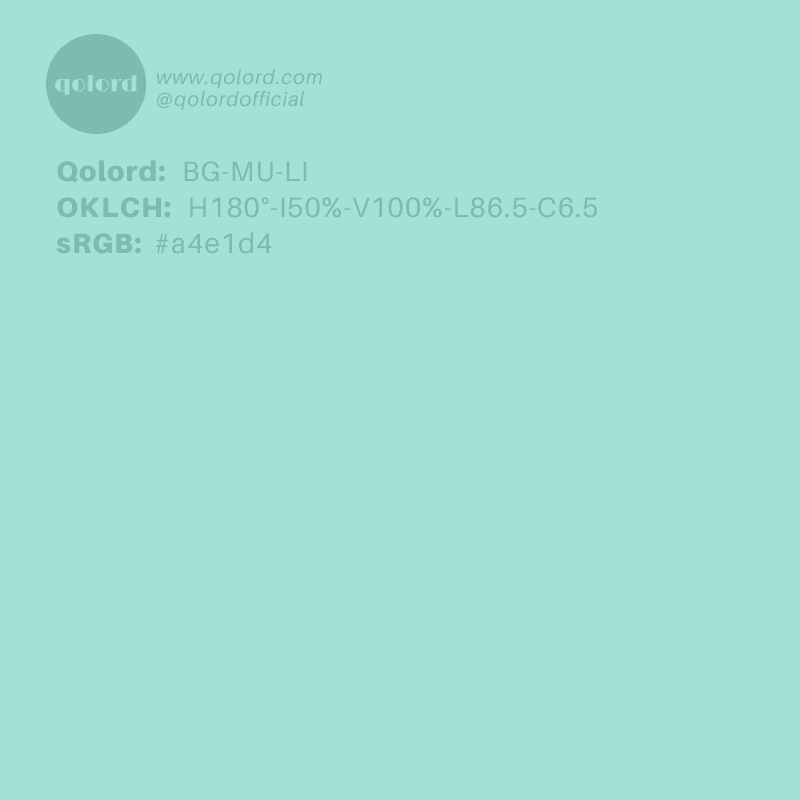 Light Muted Blue-Green | BG-MU-LI