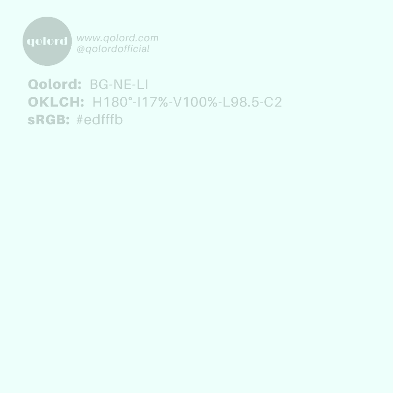 Light Neutral Blue-Green | BG-NE-LI
