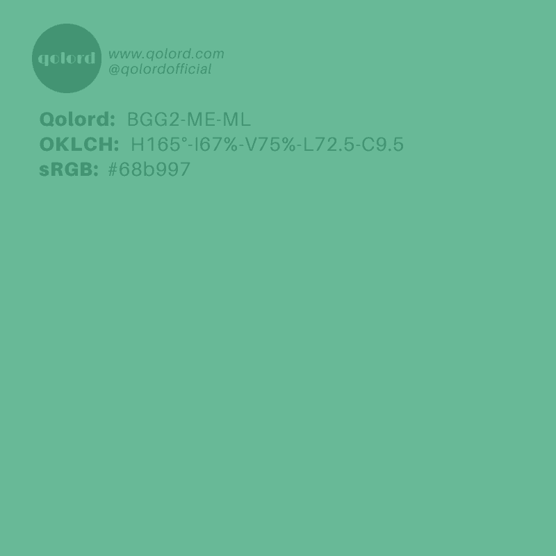 Medium-Light Medium Green | BGG2-ME-ML