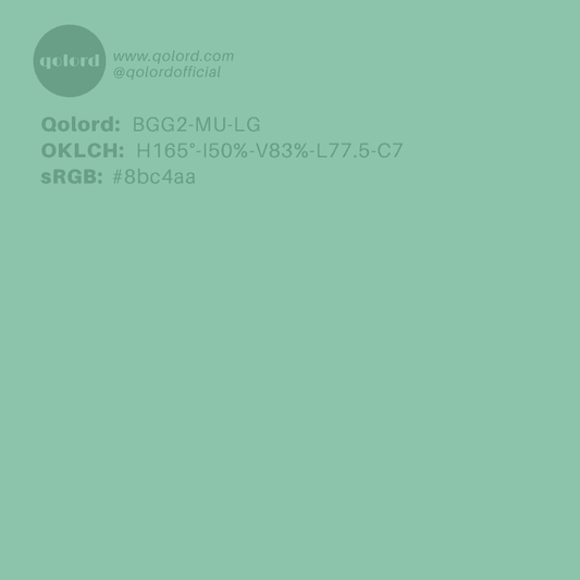 Lightened Muted Green | BGG2-MU-LG