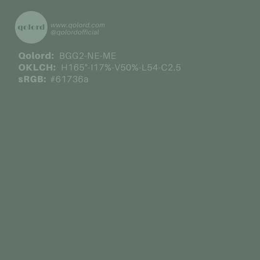 Medium Neutral Green | BGG2-NE-ME