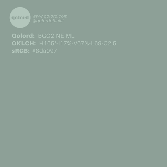 Medium-Light Neutral Green | BGG2-NE-ML