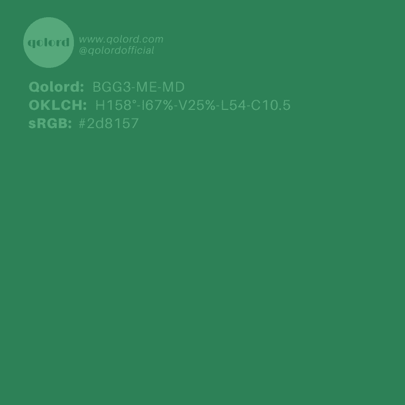 Medium-Dark Medium Green | BGG3-ME-MD