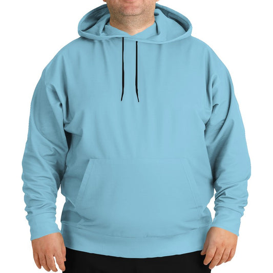 Baby Blue Hoodie PLUS (BC2-MU-LG) - Man Front PLUS