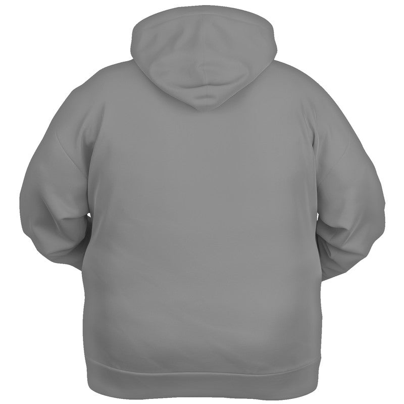 Battleship Gray Hoodie PLUS (N-FN-ML) - Ghost Back PLUS