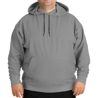 Battleship Gray Hoodie PLUS (N-FN-ML) - Man Front PLUS