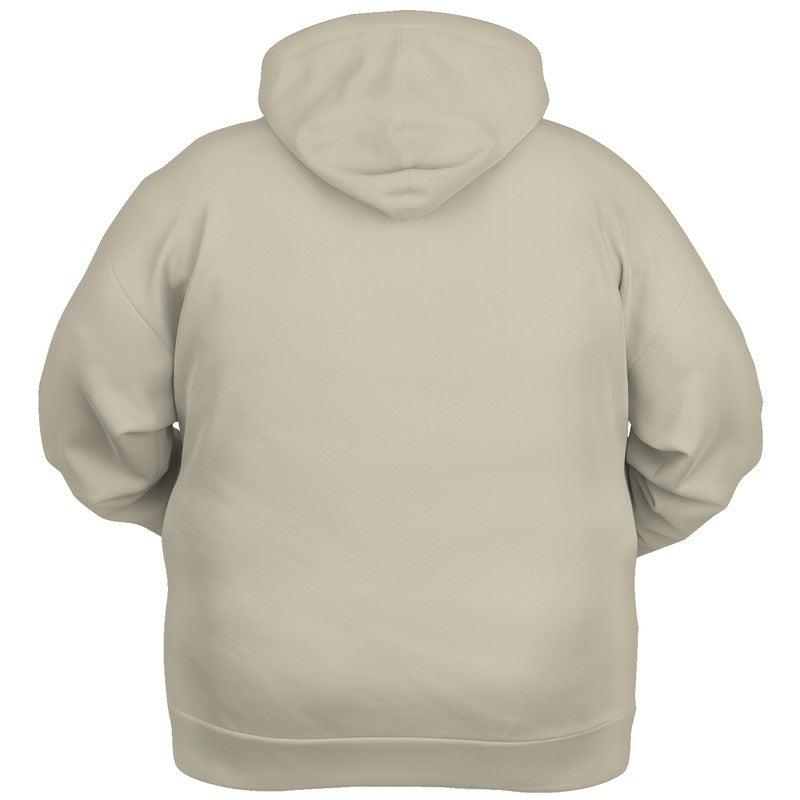 Beige Hoodie PLUS (Y-NE-LG) - Ghost Back PLUS