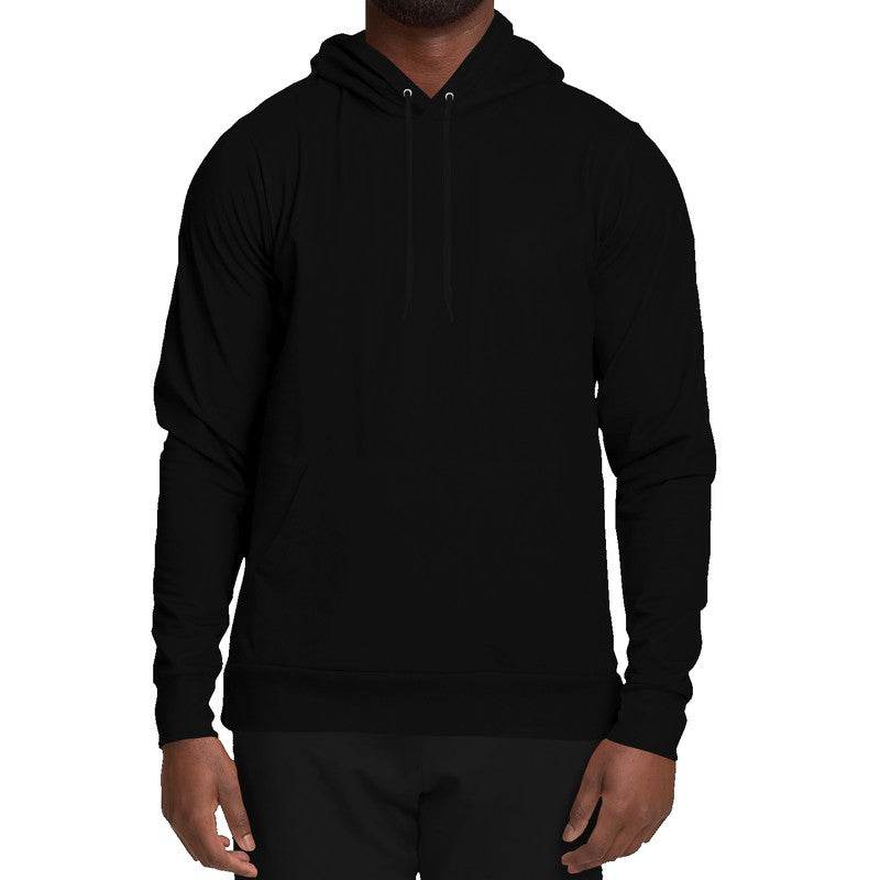 Black Hoodie (N-FN-BL) - Man Front