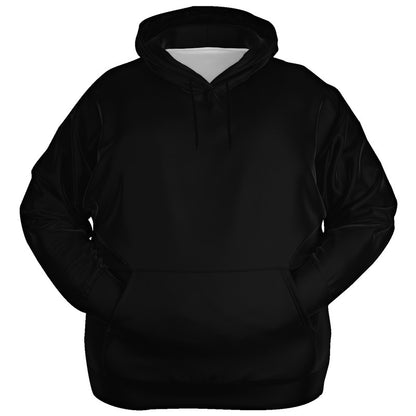 Black Hoodie PLUS (N-FN-BL) - Ghost Front PLUS