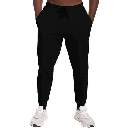 Black Joggers (N-FN-BL) - Man Front