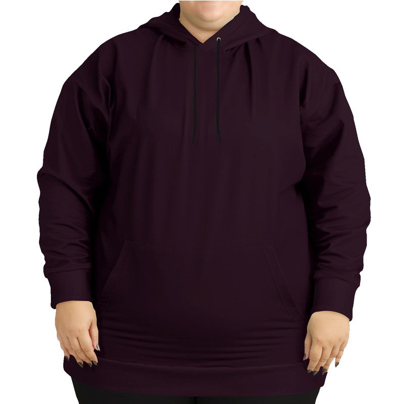 Blackberry Hoodie PLUS (PIM2-FM-DE) - Woman Front PLUS