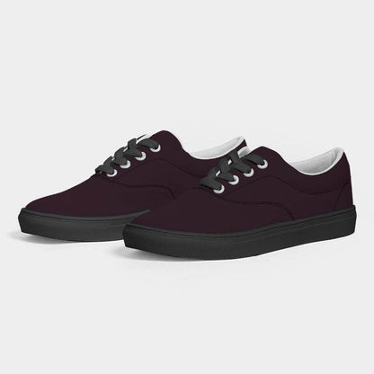 Blackberry Women's Canvas Sneakers (PIM2-FM-DE) - Side 3