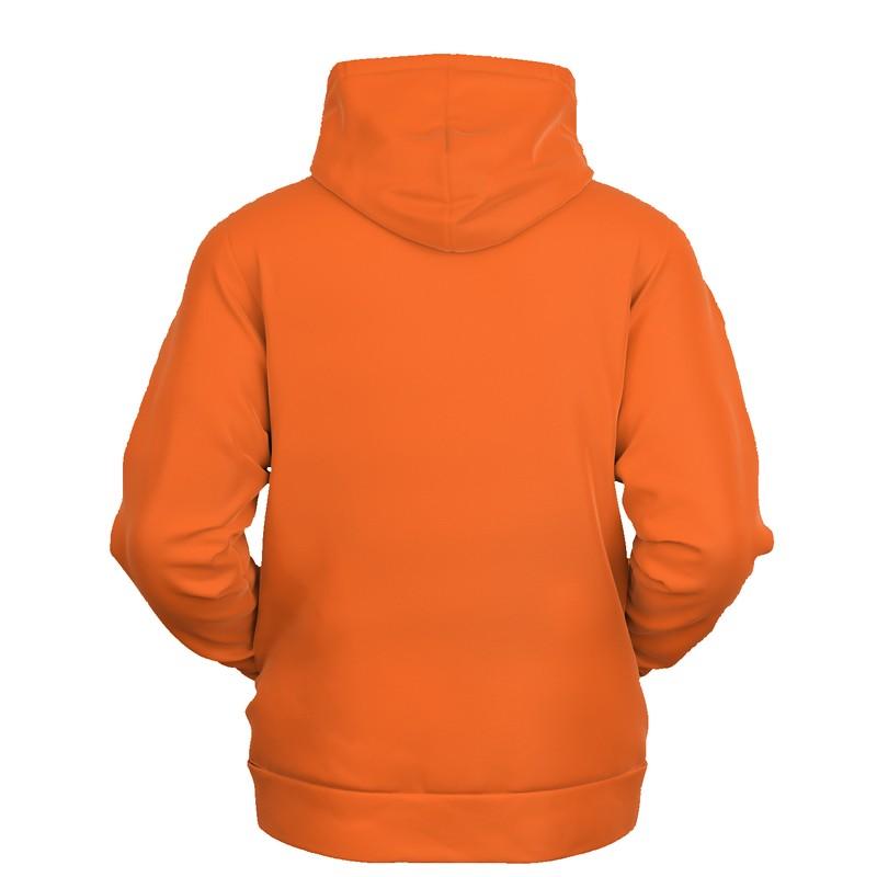 Blaze Orange Hoodie (C0M75Y100K0) - Ghost Back