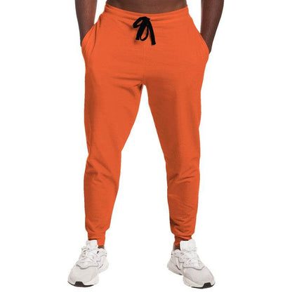 Blaze Orange Joggers (OR3-BR-ME) - Man Front