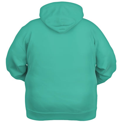 Blue-Green Hoodie PLUS (BG-BR-ME) - Ghost Back PLUS