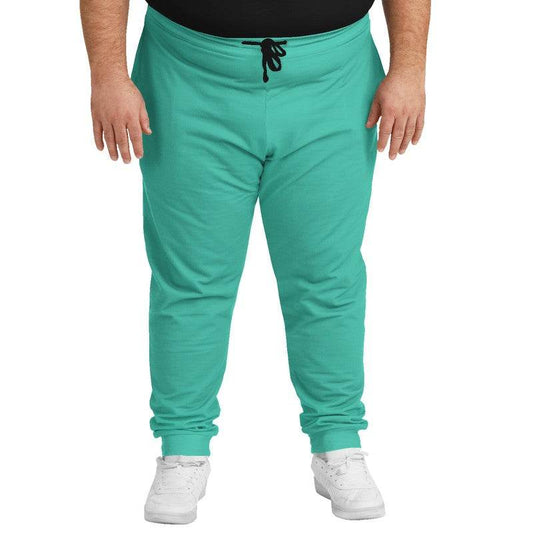 Blue-Green Joggers PLUS (BG-BR-ME) - Man Front PLUS