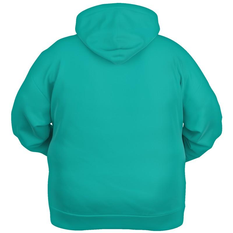 Blue Green Hoodie (C100M0Y50K0) - Ghost Back PLUS