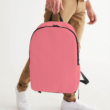 Blush Pink Waterproof Backpack (RPI2-ME-LI) - Man Holding CloseUp