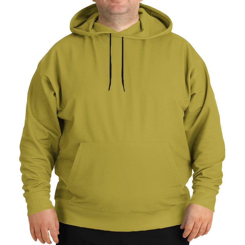 Brass Yellow Hoodie PLUS (LY3-ME-MD) - Man Front PLUS