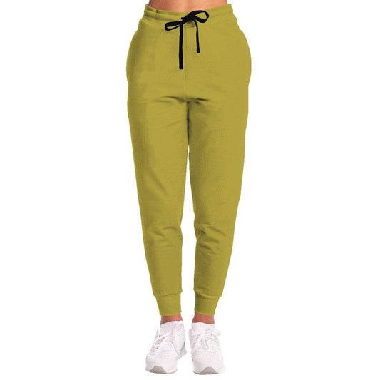 Brass Yellow Joggers (LY3-ME-MD) - Woman Front