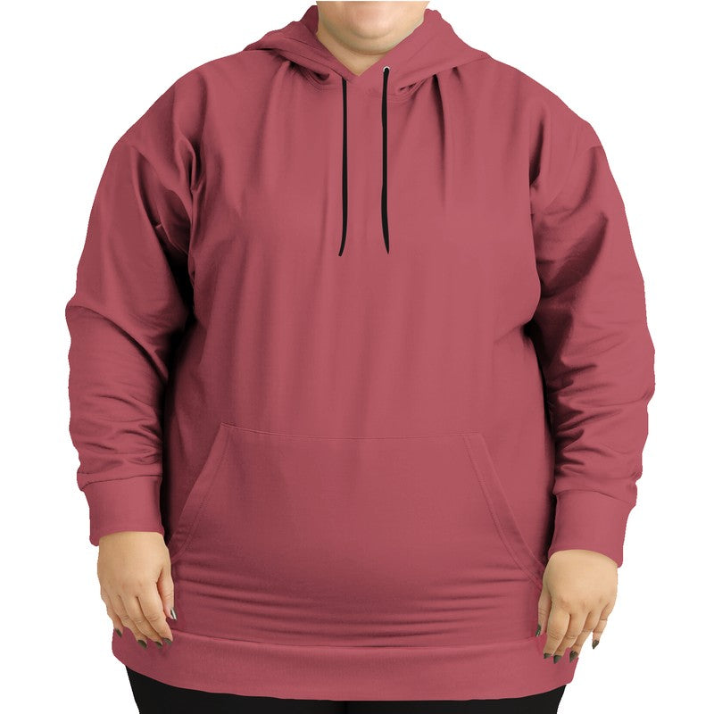 Brick Red Hoodie PLUS (RPI2-MU-ME) - Woman Front PLUS