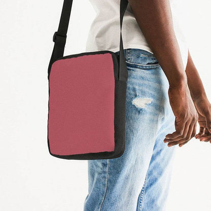 Brick Red Messenger Pouch (RPI2-MU-ME) - Man Side CloseUp
