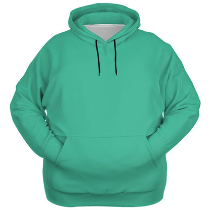 Bright Blue-Green Hoodie PLUS (BGG1-BR-ME) - Ghost Front PLUS
