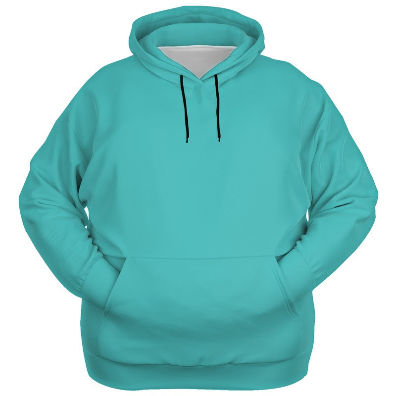 Bright Blue-Green Hoodie PLUS (CBG2-BR-ME) - Ghost Front PLUS