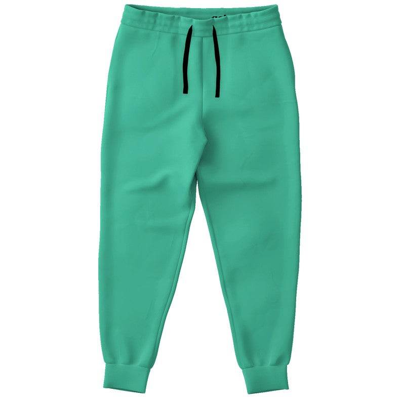 Bright Blue-Green Joggers (BGG1-BR-ME) - Front